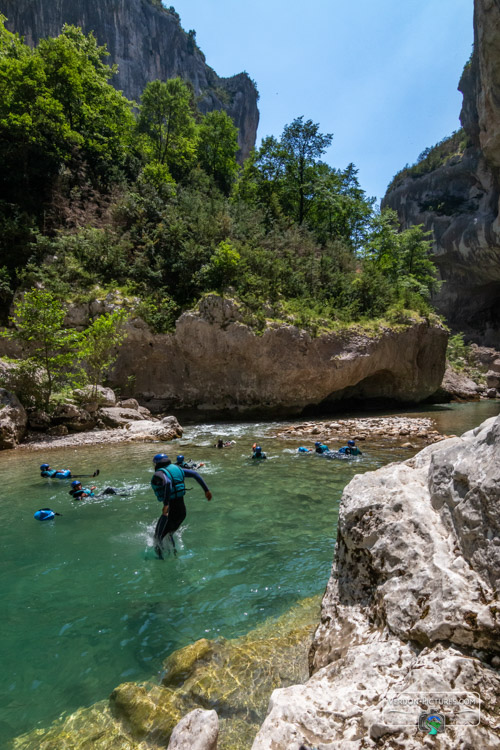 photo aqua rando trekking verdon